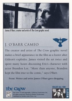 1994 Kitchen Sink The Crow #46 J. O'Barr Cameo Back