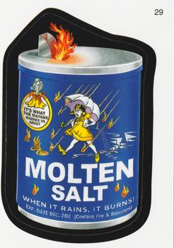 2010 Topps Wacky Packages Series 7 #29 Molten Salt Front