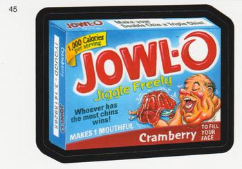 2010 Topps Wacky Packages Series 7 #45 Jowl-O Front