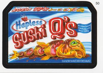 2010 Topps Wacky Packages Series 7 #50 Sushi-Q's Front