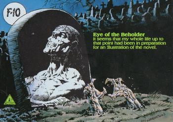 1993 FPG Bernie Wrightson - Frankenstein #F-10 Eye Of The Beholder Back