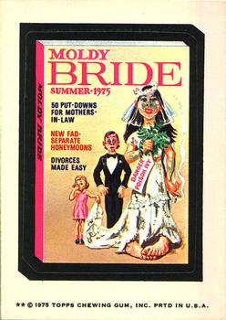 1975 Topps Wacky Packages 14th Series #NNO Moldy Bride Magazine Front