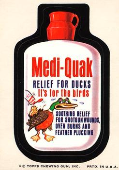 1974 Topps Wacky Packages 7th Series #NNO Medi-Quak Front