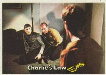 1976 Topps Star Trek #22 Charlie's Law Front