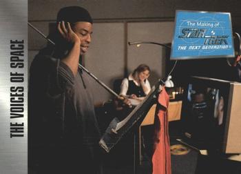 1994 SkyBox The Making of Star Trek: The Next Generation #93 The Voices of Space Front