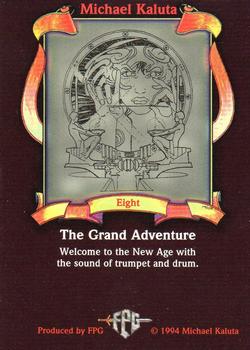 1994 FPG Michael Kaluta #8 The Grand Adventure Back
