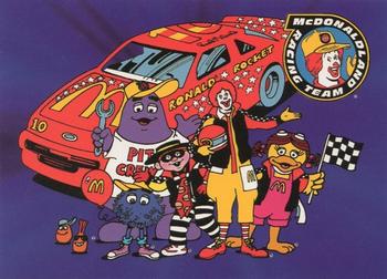 1996 Collect-A-Card The Adventures of Ronald McDonald: The McDonaldland 500 #MPC-1 McDonaldland 500 Front