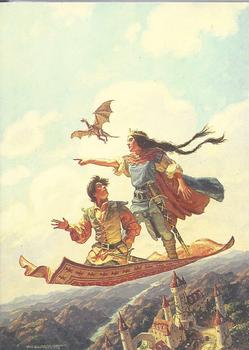 1994 Tim Hildebrandt's: Flights of Fantasy #4 Searching for Dragons Front