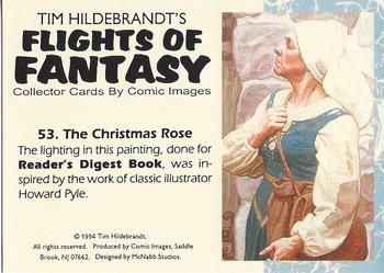 1994 Tim Hildebrandt's: Flights of Fantasy #53 The Christmas Rose Back