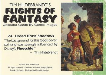 1994 Tim Hildebrandt's: Flights of Fantasy #74 Dread Brass Shadows Back