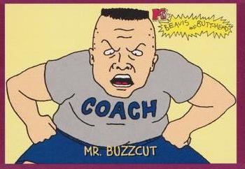 1994 Topps Beavis And Butt-Head #8769 Mr. Buzzcut Front