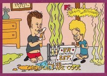 1994 Topps Beavis And Butt-Head #6925 Chemicals are Cool Front