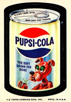 1974 Topps Wacky Packages 10th Series #NNO Pupsi-Cola Front