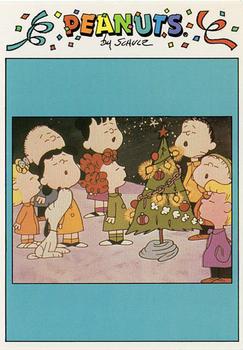 1991 Tuff Stuff Peanuts Preview #33 Christmas Special Front