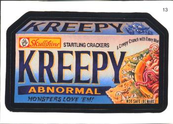 2007 Topps Wacky Packages All-New Series 6 #13 Kreepy Abnormal Crackers Front