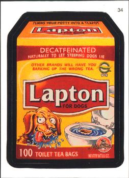 2007 Topps Wacky Packages All-New Series 6 #34 Lapton for Dogs Front