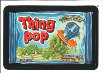 2007 Topps Wacky Packages All-New Series 6 #47 Thing Pop with Swamp Gas Front