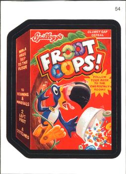 2007 Topps Wacky Packages All-New Series 6 #54 Froot Oops! Clumsy Oaf Cereal Front