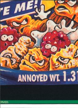 2007 Topps Wacky Packages All-New Series 6 #57 Muck and Yuk Gooey Slime Coated Candies Back