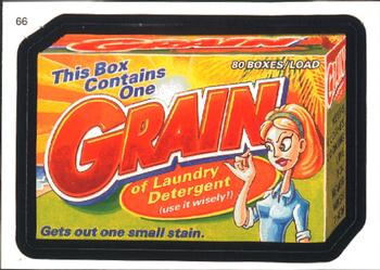 2007 Topps Wacky Packages All-New Series 6 #66 Grain of Laundry Detergent Front