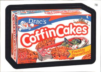2007 Topps Wacky Packages All-New Series 6 #78 Coffin Cakes, Drac's Front