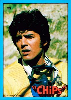 1979 Donruss CHiPs Patrol #23 Ponch (goggles) Front