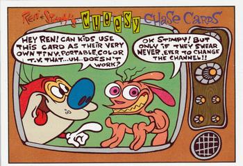 1993 Topps Nicktoons - Cheesy Chase Cards #4 Ways to save your life Front