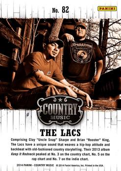 2014 Panini Country Music #82 The Lacs Back