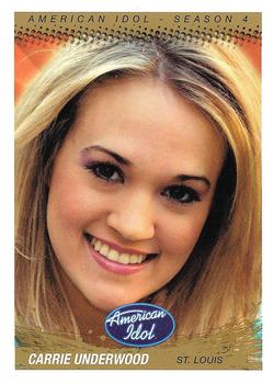 2005 Fleer American Idol Season 4 - Solid Gold #36 Carrie Underwood Front