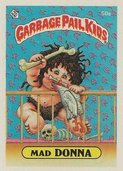 1985 Topps Garbage Pail Kids Series 2 #50a Mad Donna Front
