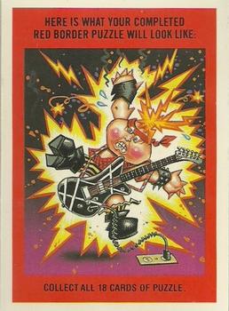 1985 Topps Garbage Pail Kids Series 2 #44b One-Eyed Jack Back