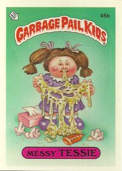 1985 Topps Garbage Pail Kids Series 2 #45b Messy Tessie Front