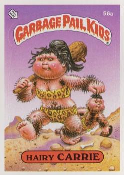 1985 Topps Garbage Pail Kids Series 2 #56a Hairy Carrie Front
