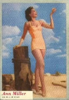 1953 Topps Who-Z-At Star? (R710-4) #57 Ann Miller Front