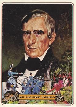 1976 Kilpatrick's Know Your U.S. Presidents #9 William Henry Harrison Front