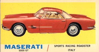1961 Topps Sports Cars #7 Maserati 5000 GT Front