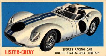 1961 Topps Sports Cars #61 Lister-Chevy Front