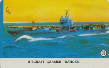 1942 Card-O U.S. Navy Series A (R112-6) #NNO Aircraft Carrier 