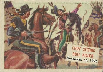 1954 Topps Scoop (R714-19) #95 Chief Sitting Bull Killed Front