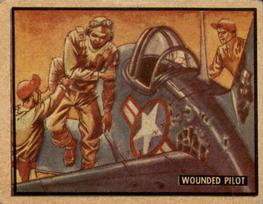 1950 Topps Freedom's War (R709-2) #4 Wounded Pilot Front