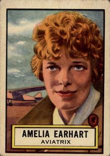 1952 Topps Look 'n See (R714-16) #45 Amelia Earhart Front