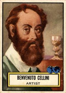 1952 Topps Look 'n See (R714-16) #86 Benvenuto Cellini Front