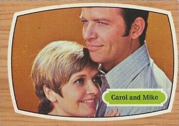 1971 Topps The Brady Bunch #8 Carol and Mike Front