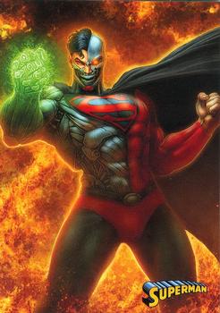 2013 Cryptozoic DC Comics Superman The Legend #6 Cyborg Superman Front