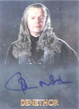 2004 Topps Chrome The Lord of the Rings Trilogy - Autographs #NNO John Noble Front