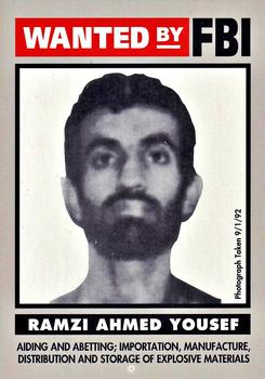 1993 Federal Wanted By FBI #12 Ramzi Ahmen Yousef Front