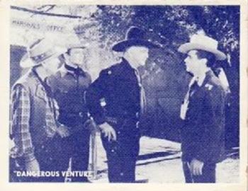 1950 Topps Hopalong Cassidy #3 The Sheriff Talks Front