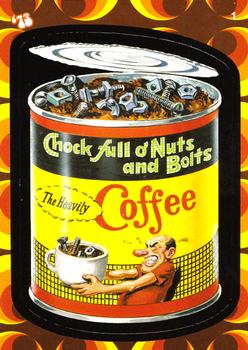 2008 Topps Wacky Pack Flashback Series 2 #1 Chock full of Nuts and Bolts Coffee Front