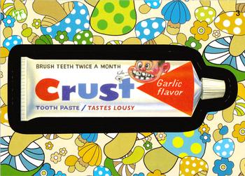 2008 Topps Wacky Pack Flashback Series 2 #3 Crust Tooth Paste Front