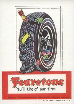 1967-68 Topps Wacky Packages Die Cut Series #2 Fearstone Front